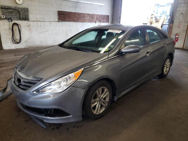 Photo 1 VIN: 5NPEB4ACXEH837297 - HYUNDAI SONATA GLS 