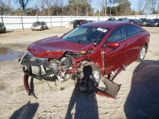 Photo 1 VIN: 5NPEB4ACXEH837669 - HYUNDAI SONATA GLS 