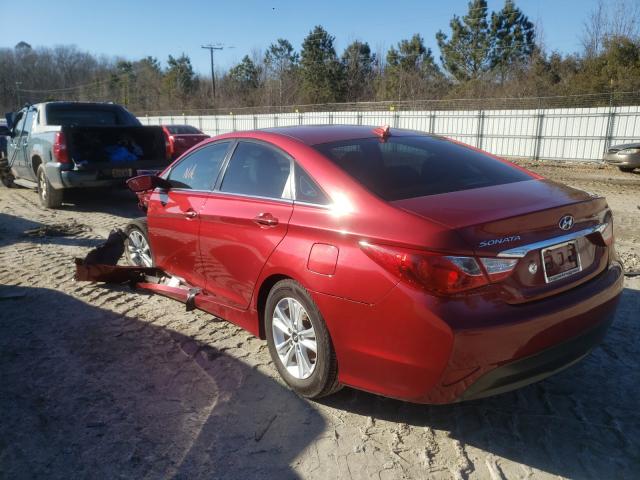 Photo 2 VIN: 5NPEB4ACXEH837669 - HYUNDAI SONATA GLS 