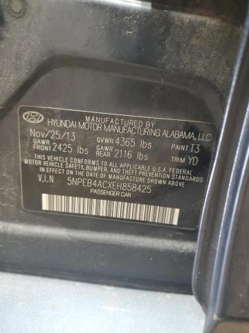 Photo 11 VIN: 5NPEB4ACXEH858425 - HYUNDAI SONATA GLS 