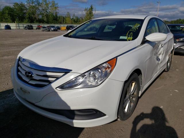 Photo 1 VIN: 5NPEB4ACXEH859056 - HYUNDAI SONATA GLS 