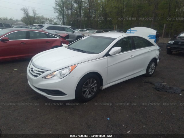 Photo 1 VIN: 5NPEB4ACXEH864094 - HYUNDAI SONATA 