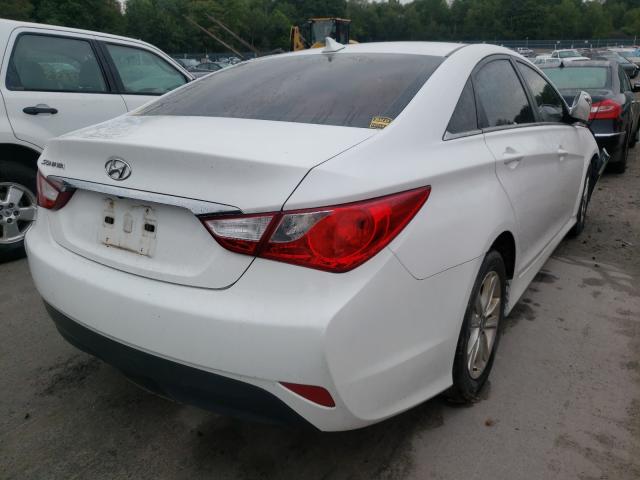 Photo 3 VIN: 5NPEB4ACXEH867206 - HYUNDAI SONATA GLS 