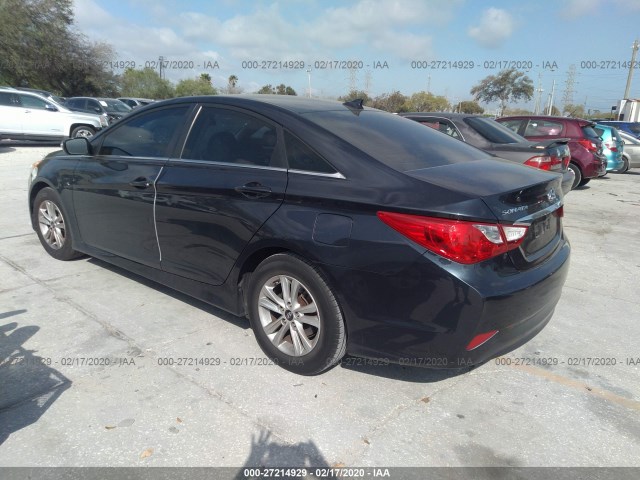 Photo 2 VIN: 5NPEB4ACXEH876102 - HYUNDAI SONATA 