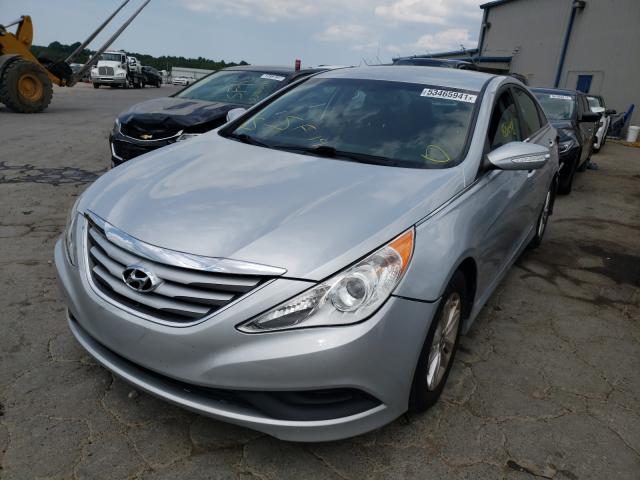 Photo 1 VIN: 5NPEB4ACXEH879078 - HYUNDAI SONATA GLS 