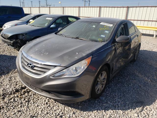 Photo 1 VIN: 5NPEB4ACXEH879582 - HYUNDAI SONATA GLS 