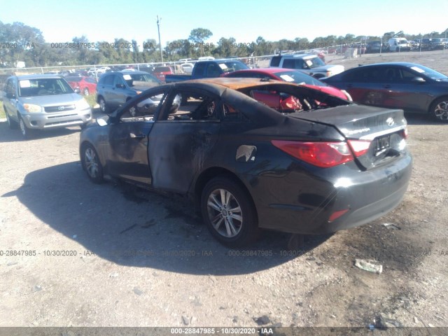 Photo 2 VIN: 5NPEB4ACXEH887729 - HYUNDAI SONATA 