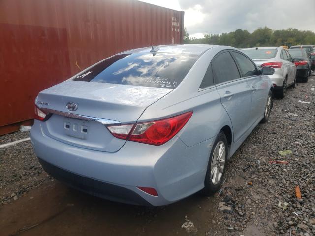 Photo 3 VIN: 5NPEB4ACXEH890467 - HYUNDAI SONATA GLS 