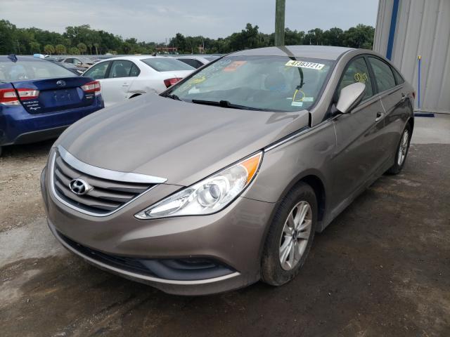 Photo 1 VIN: 5NPEB4ACXEH892235 - HYUNDAI SONATA GLS 