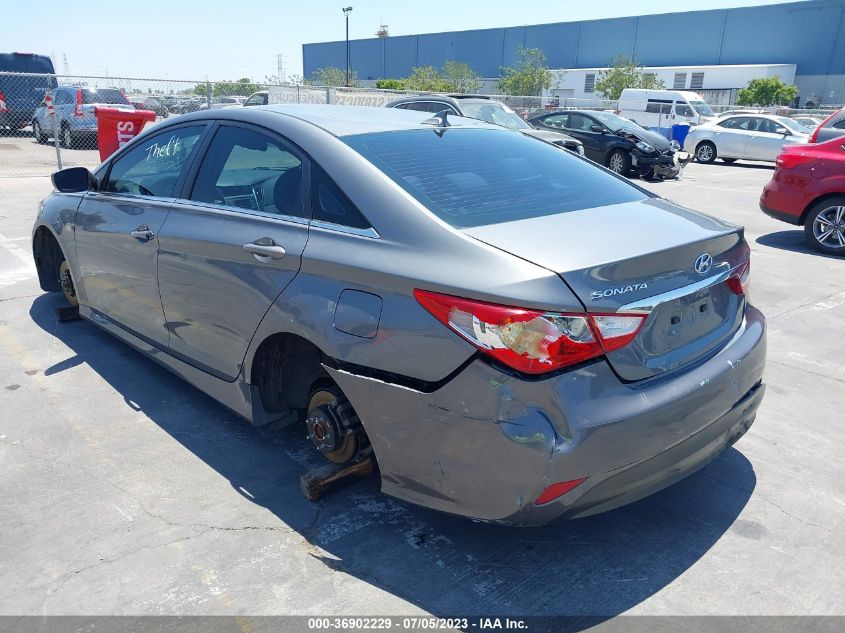 Photo 2 VIN: 5NPEB4ACXEH893787 - HYUNDAI SONATA 