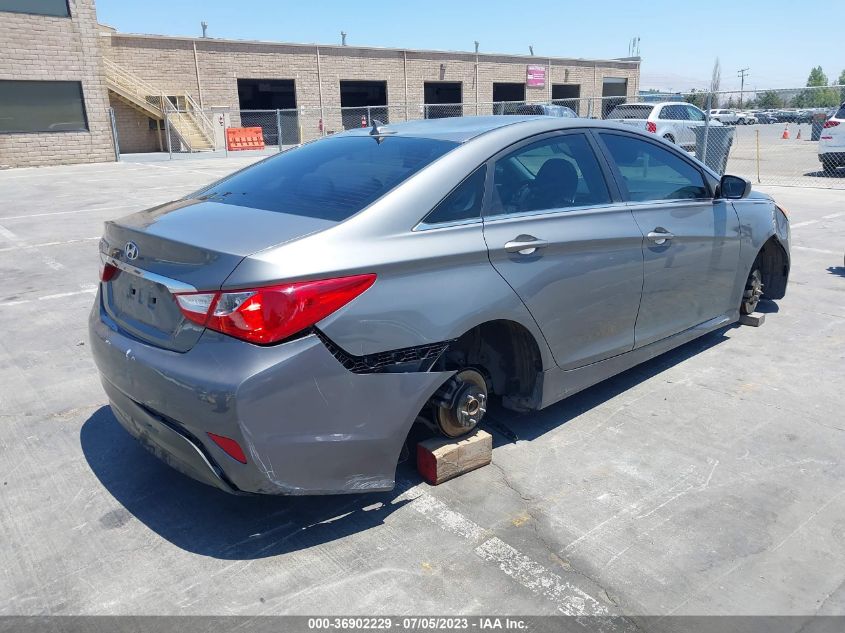 Photo 3 VIN: 5NPEB4ACXEH893787 - HYUNDAI SONATA 