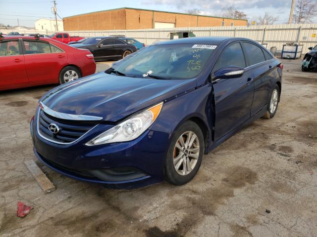 Photo 1 VIN: 5NPEB4ACXEH897838 - HYUNDAI SONATA GLS 