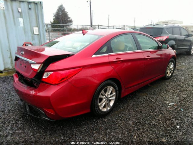 Photo 3 VIN: 5NPEB4ACXEH899055 - HYUNDAI SONATA 