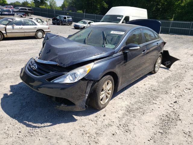 Photo 1 VIN: 5NPEB4ACXEH900513 - HYUNDAI SONATA GLS 