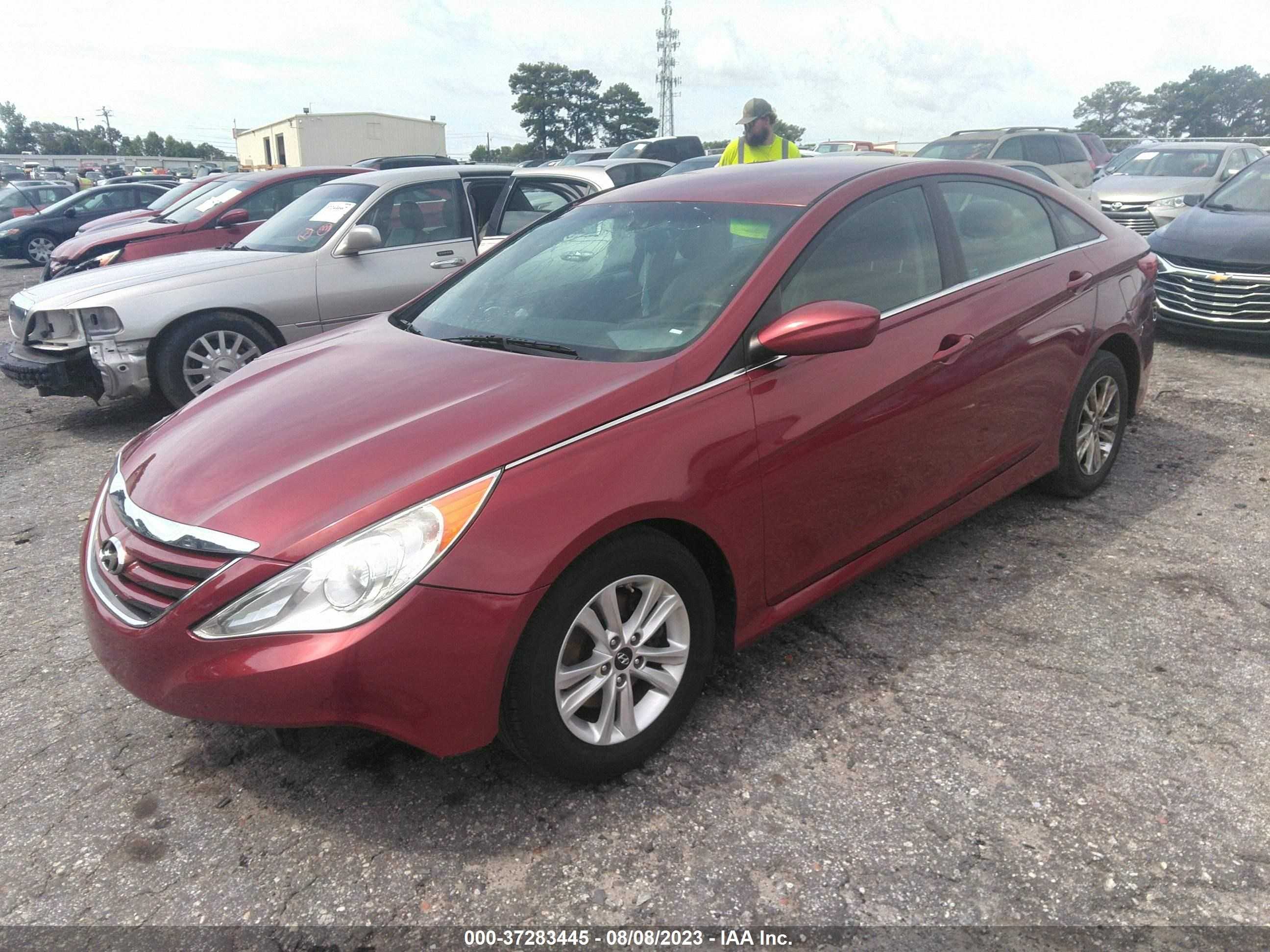 Photo 1 VIN: 5NPEB4ACXEH901676 - HYUNDAI SONATA 