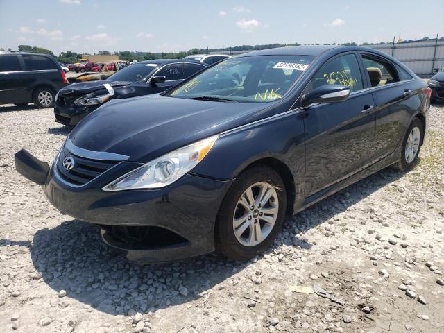 Photo 1 VIN: 5NPEB4ACXEH902360 - HYUNDAI SONATA GLS 