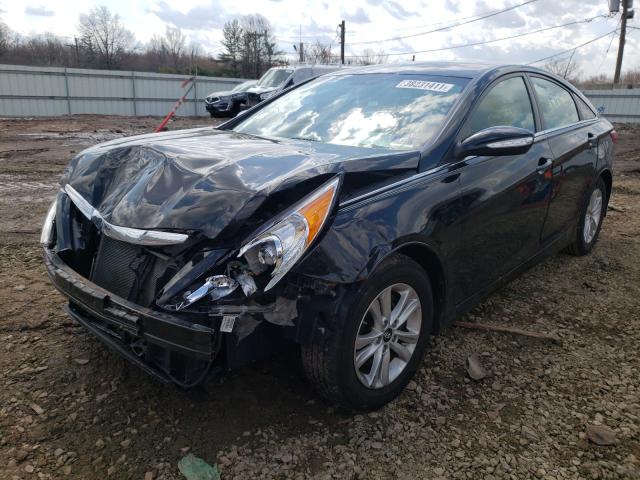 Photo 1 VIN: 5NPEB4ACXEH907302 - HYUNDAI SONATA GLS 