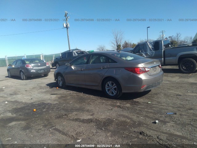 Photo 2 VIN: 5NPEB4ACXEH908417 - HYUNDAI SONATA 