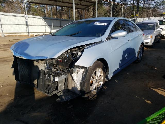 Photo 1 VIN: 5NPEB4ACXEH912421 - HYUNDAI SONATA GLS 