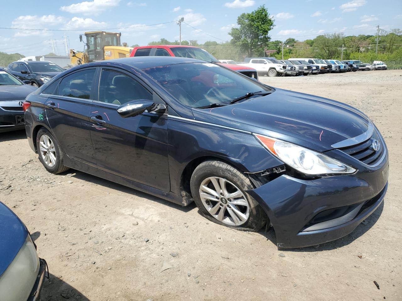 Photo 3 VIN: 5NPEB4ACXEH914038 - HYUNDAI SONATA 