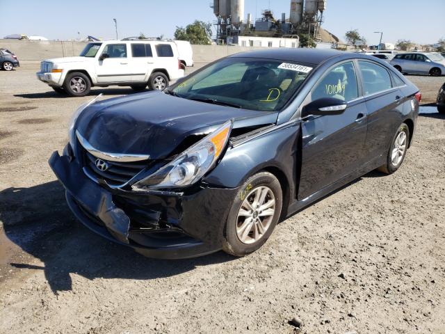 Photo 1 VIN: 5NPEB4ACXEH924407 - HYUNDAI SONATA GLS 