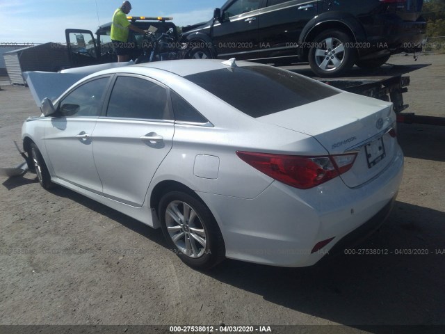 Photo 2 VIN: 5NPEB4ACXEH931650 - HYUNDAI SONATA 