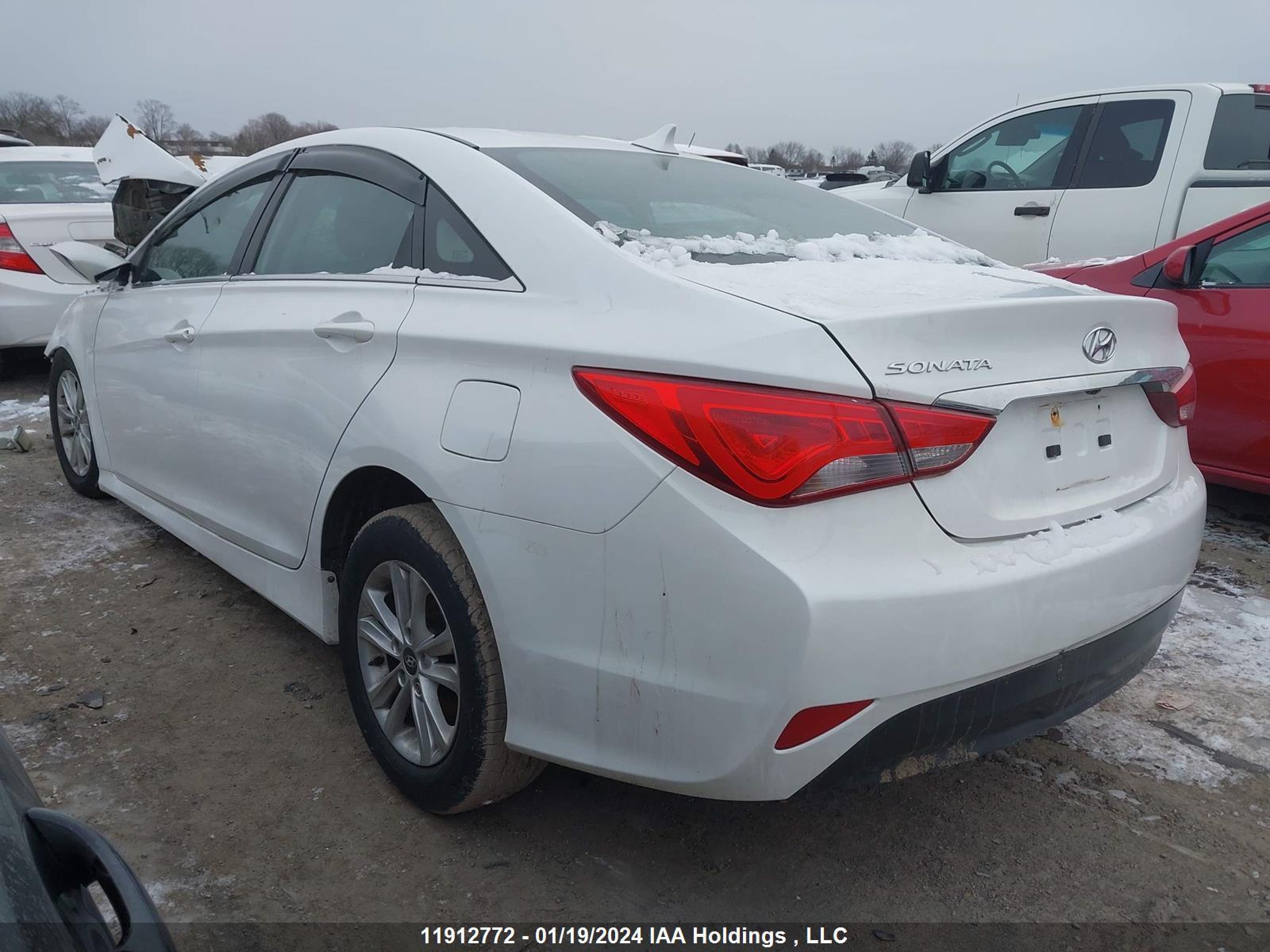 Photo 2 VIN: 5NPEB4ACXEH936962 - HYUNDAI SONATA 