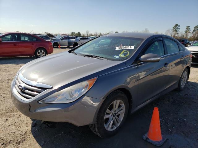 Photo 1 VIN: 5NPEB4ACXEH940588 - HYUNDAI SONATA GLS 