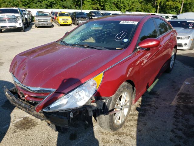 Photo 1 VIN: 5NPEB4ACXEH944317 - HYUNDAI SONATA GLS 