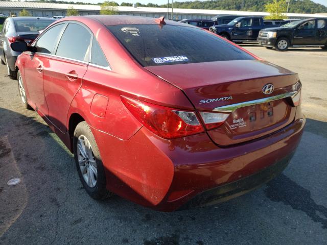 Photo 2 VIN: 5NPEB4ACXEH944317 - HYUNDAI SONATA GLS 