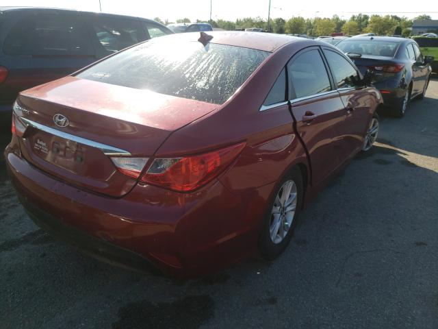 Photo 3 VIN: 5NPEB4ACXEH944317 - HYUNDAI SONATA GLS 