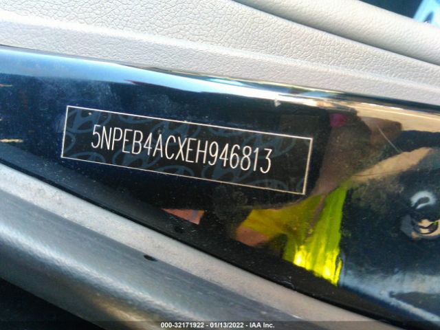 Photo 8 VIN: 5NPEB4ACXEH946813 - HYUNDAI SONATA 