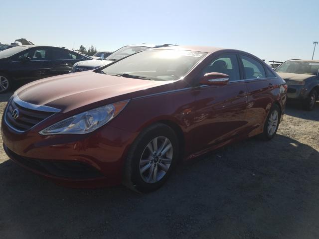 Photo 1 VIN: 5NPEB4ACXEH946861 - HYUNDAI SONATA GLS 