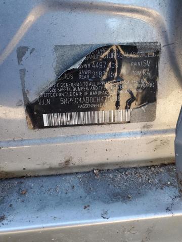 Photo 12 VIN: 5NPEC4AB0CH470346 - HYUNDAI SONATA 