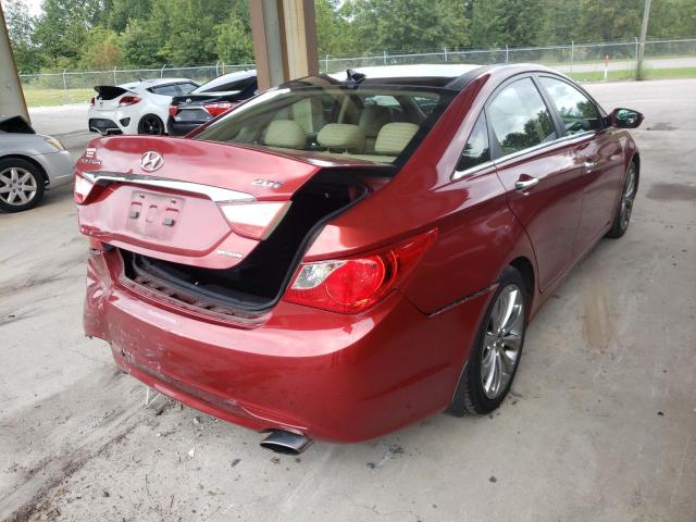 Photo 3 VIN: 5NPEC4AB0CH483159 - HYUNDAI SONATA SE 