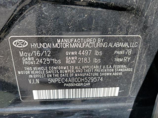 Photo 11 VIN: 5NPEC4AB0DH529574 - HYUNDAI SONATA 