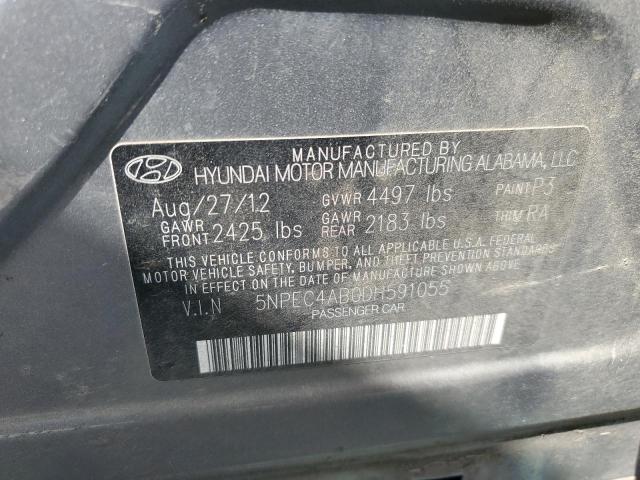 Photo 11 VIN: 5NPEC4AB0DH591055 - HYUNDAI SONATA 