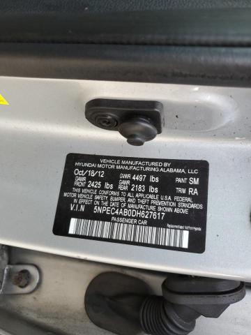 Photo 11 VIN: 5NPEC4AB0DH627617 - HYUNDAI SONATA 