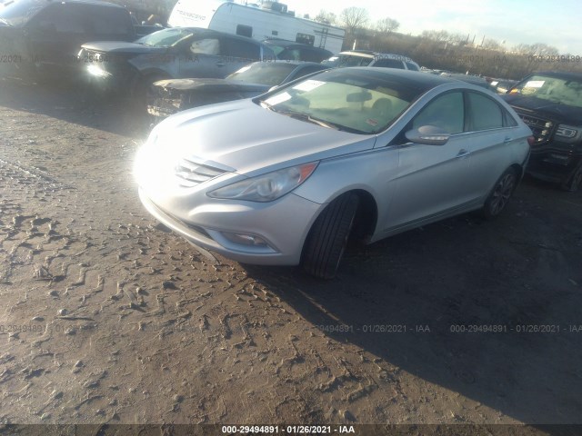 Photo 1 VIN: 5NPEC4AB0DH641887 - HYUNDAI SONATA 