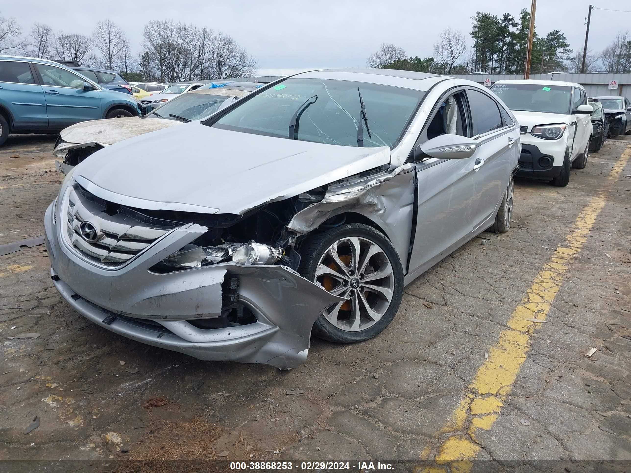 Photo 1 VIN: 5NPEC4AB0DH696081 - HYUNDAI SONATA 