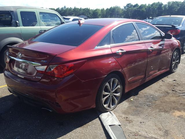 Photo 3 VIN: 5NPEC4AB0EH815488 - HYUNDAI SONATA SE 