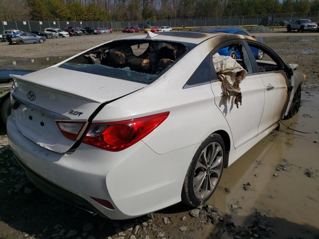 Photo 2 VIN: 5NPEC4AB0EH818665 - HYUNDAI SONATA 