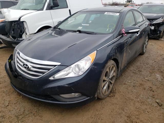 Photo 1 VIN: 5NPEC4AB0EH818827 - HYUNDAI SONATA SE 