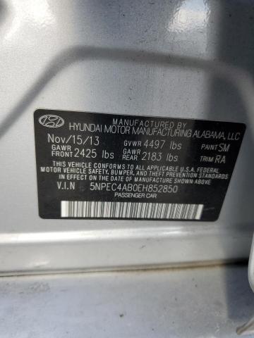 Photo 11 VIN: 5NPEC4AB0EH852850 - HYUNDAI SONATA 