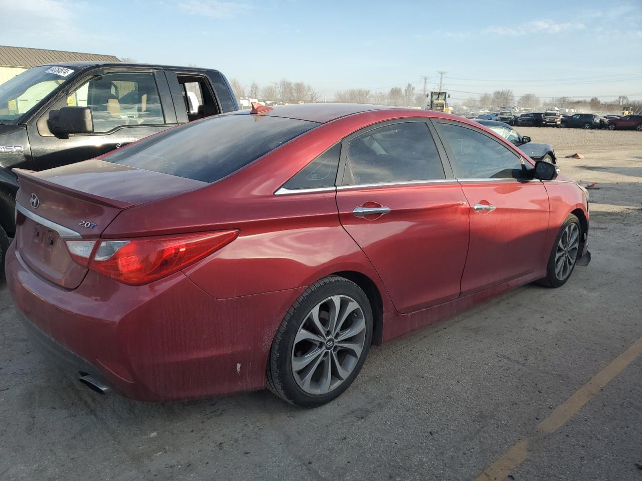 Photo 2 VIN: 5NPEC4AB0EH857398 - HYUNDAI SONATA 