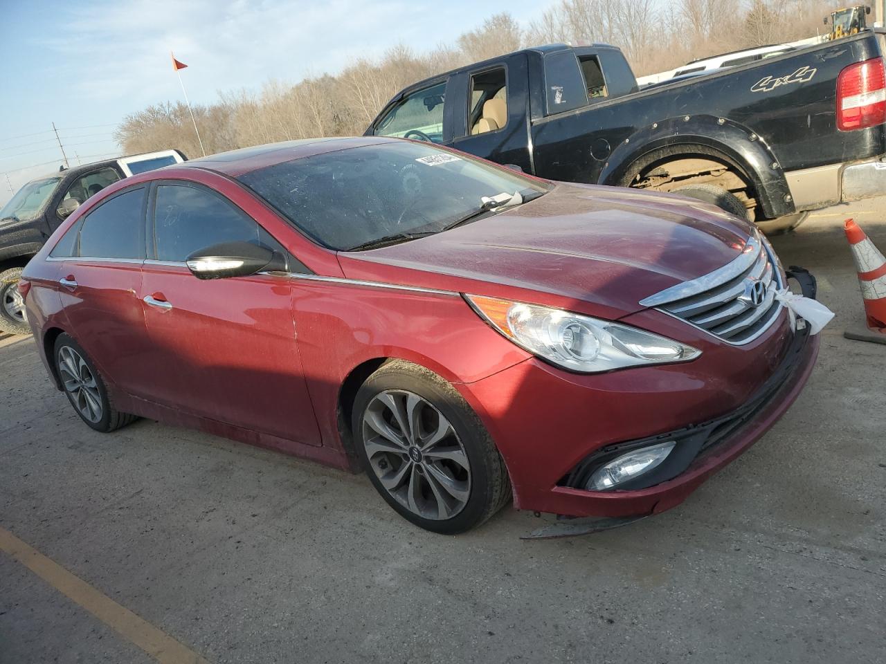 Photo 3 VIN: 5NPEC4AB0EH857398 - HYUNDAI SONATA 