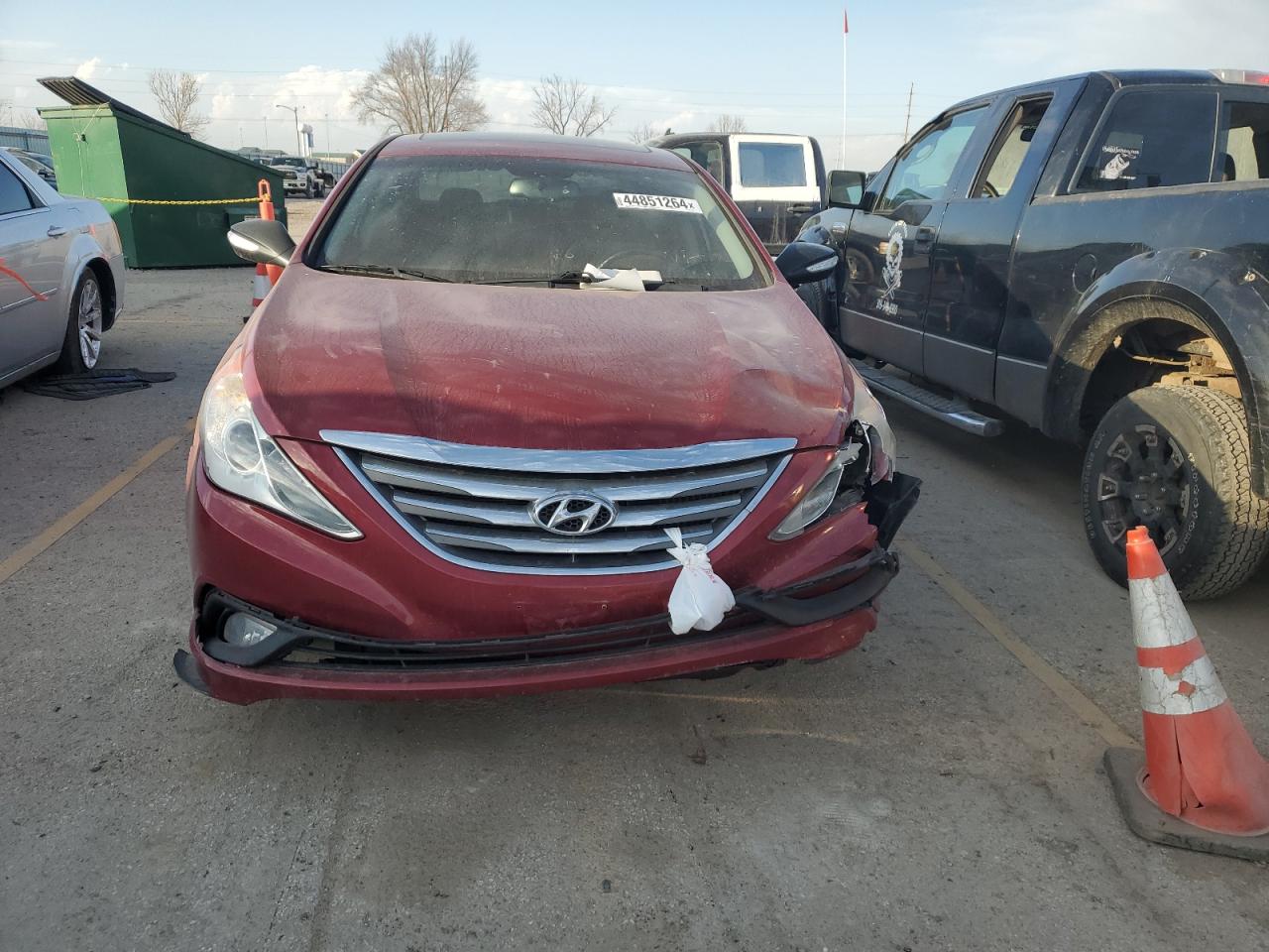 Photo 4 VIN: 5NPEC4AB0EH857398 - HYUNDAI SONATA 