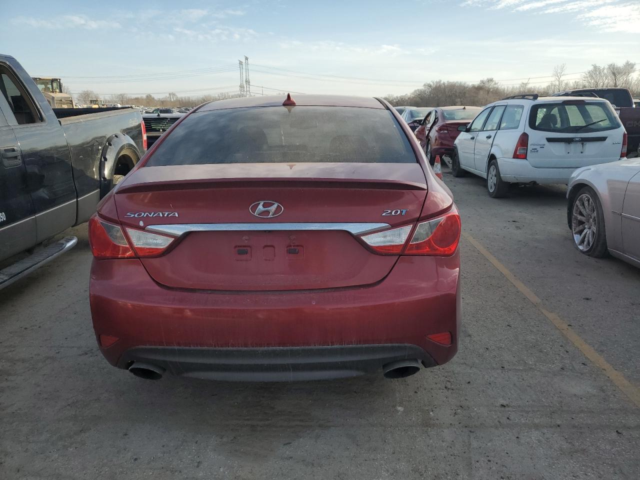 Photo 5 VIN: 5NPEC4AB0EH857398 - HYUNDAI SONATA 