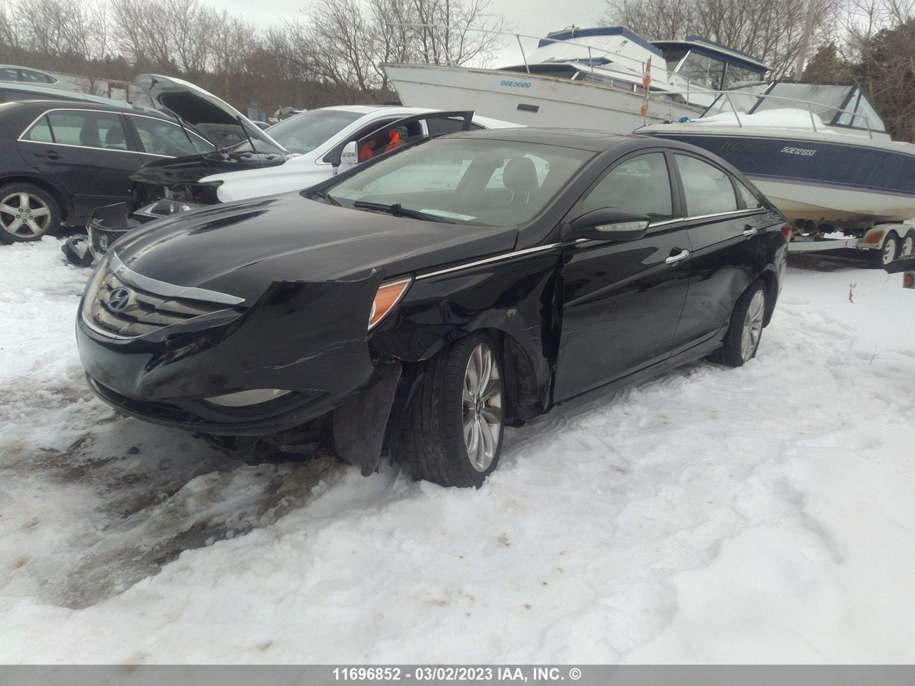 Photo 1 VIN: 5NPEC4AB1BH229054 - HYUNDAI SONATA 