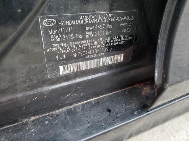 Photo 11 VIN: 5NPEC4AB1BH263513 - HYUNDAI SONATA SE 